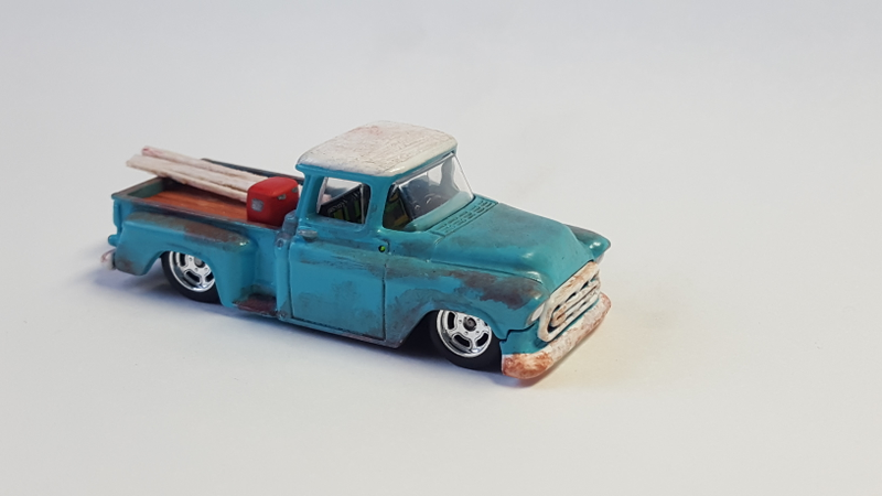 Illustration for article titled Came out of retirement and did a custom thing! 1956 GMC turned Chevy Apache!
